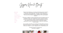 Desktop Screenshot of jaggershairandbeauty.com